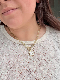 Gold Link Necklace