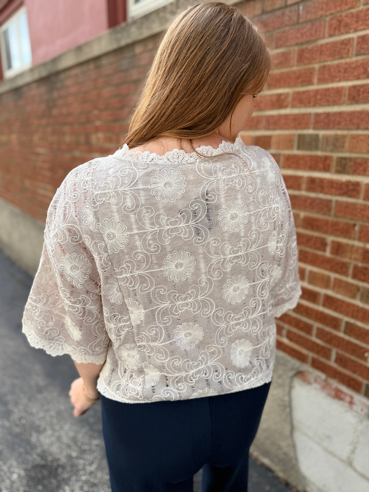 Heirloom Bloom Knit Top