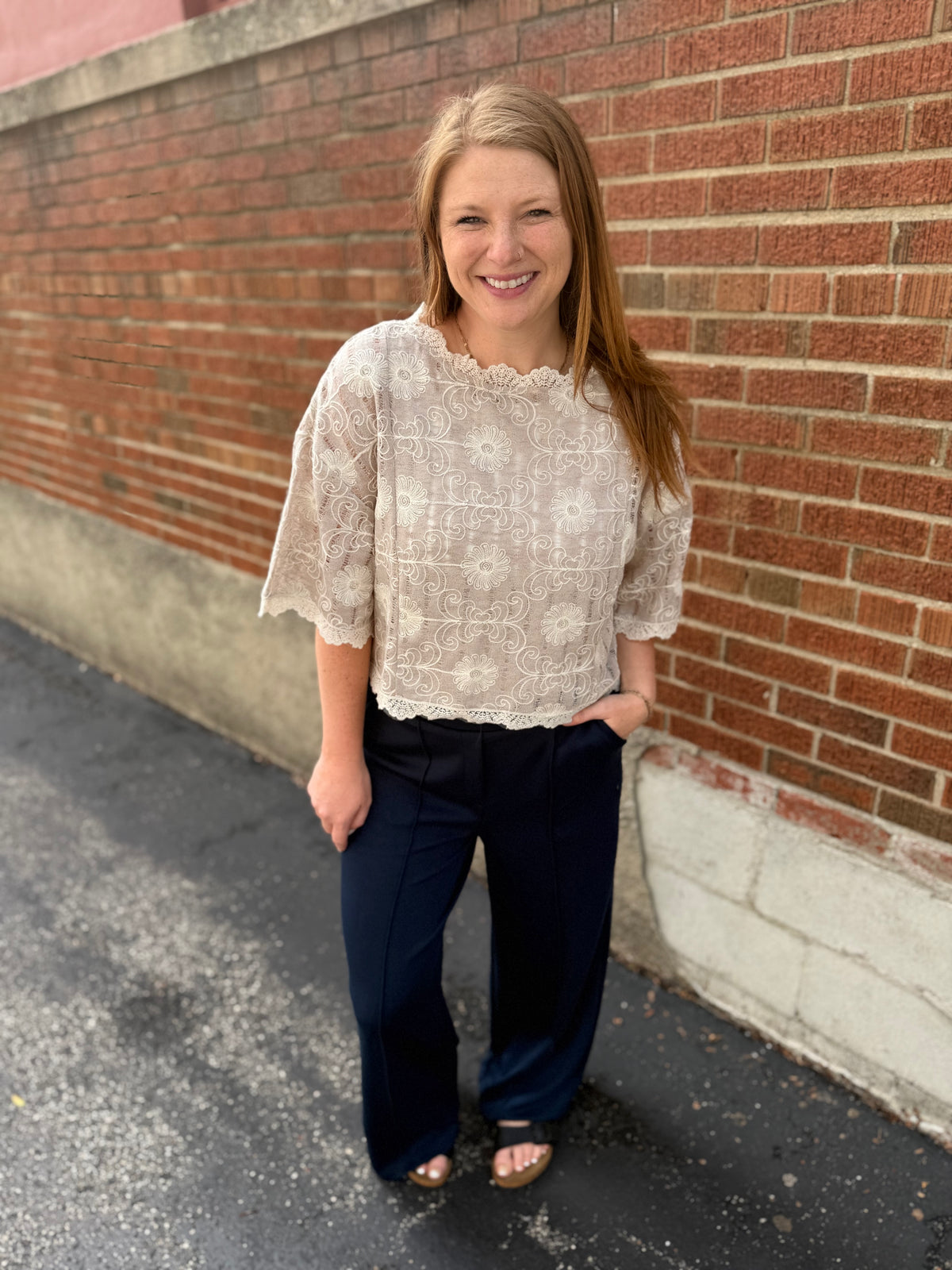 Heirloom Bloom Knit Top