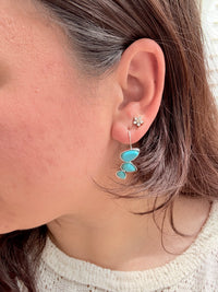 Turquoise Stone Dangle Earring