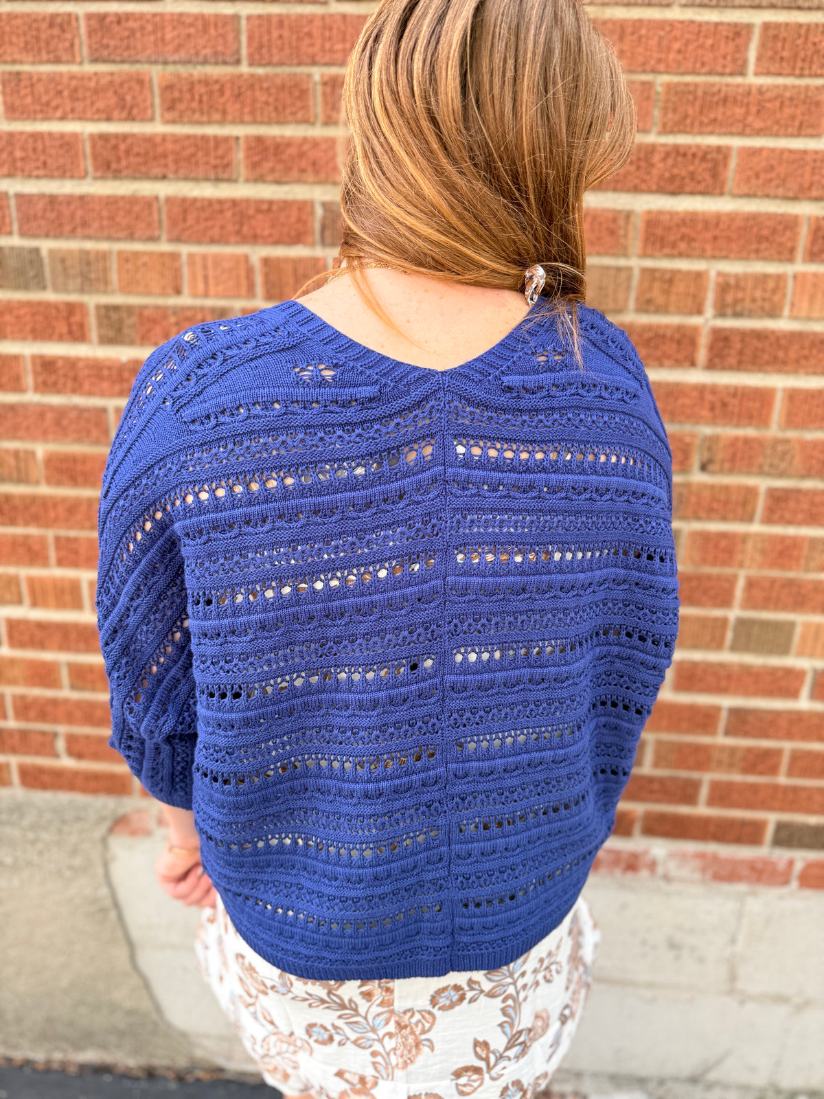 Blue Horizon Knit Cardigan