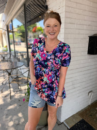 Festival of Flowers Babydoll Top