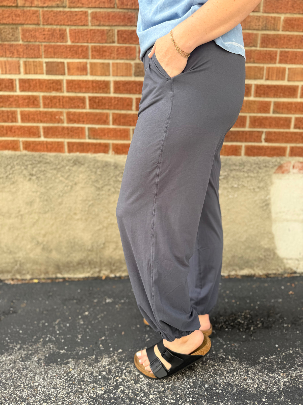 Charcoal Comfort Joggers