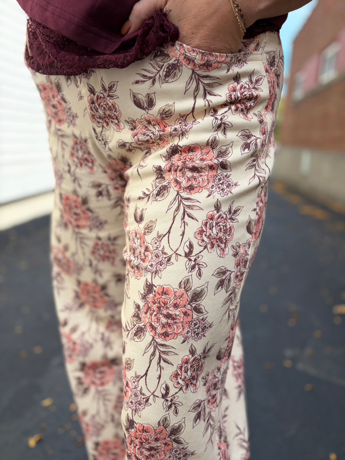 Rose Petal Pants
