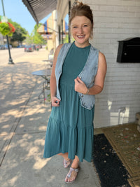 Jade Sleeveless Dress