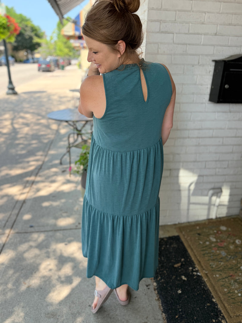 Jade Sleeveless Dress