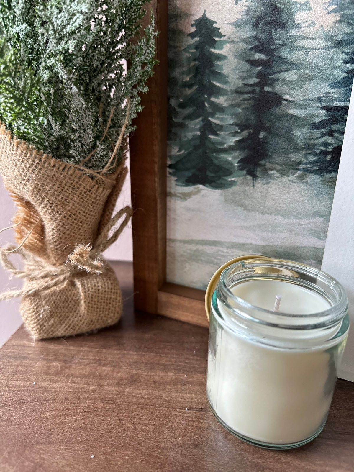 Christmas Tree Candle Jars