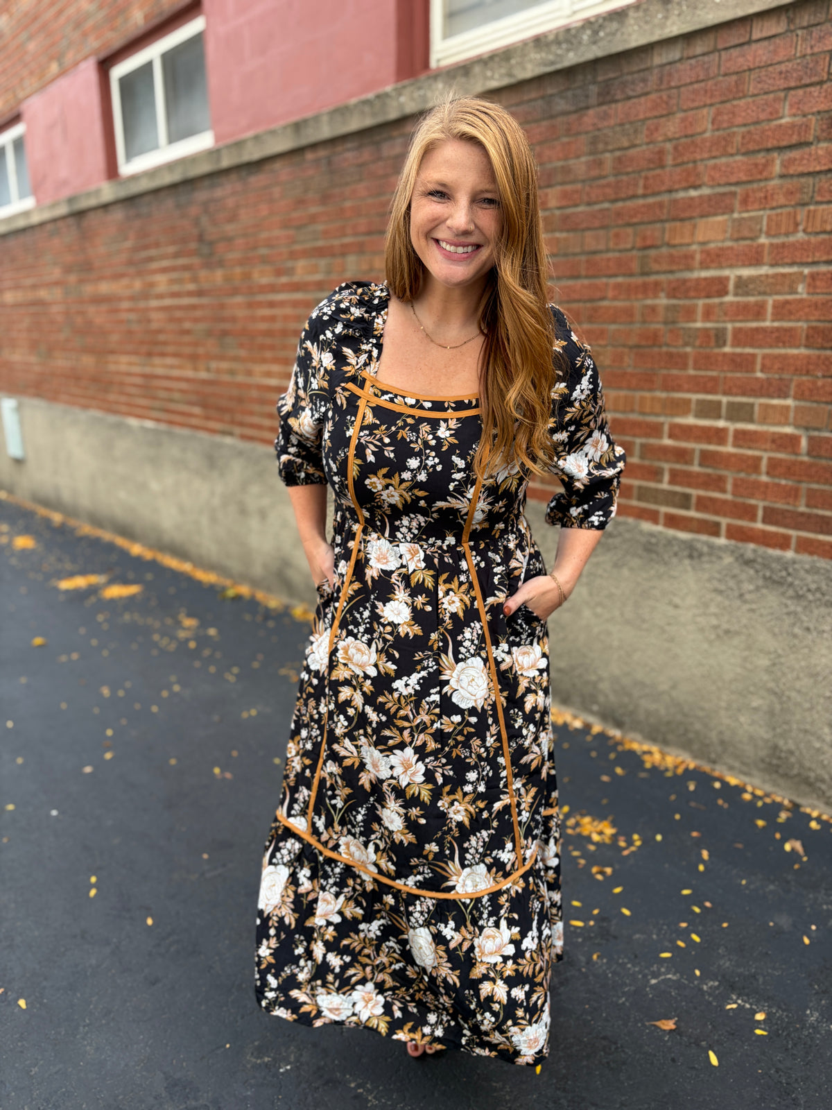 Magnolia Floral Dress