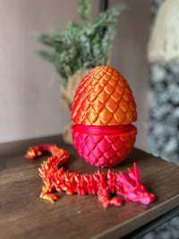 Dragon Scale Egg Fidget Toy - Orange