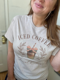 Iced Coffee Graphic Tee