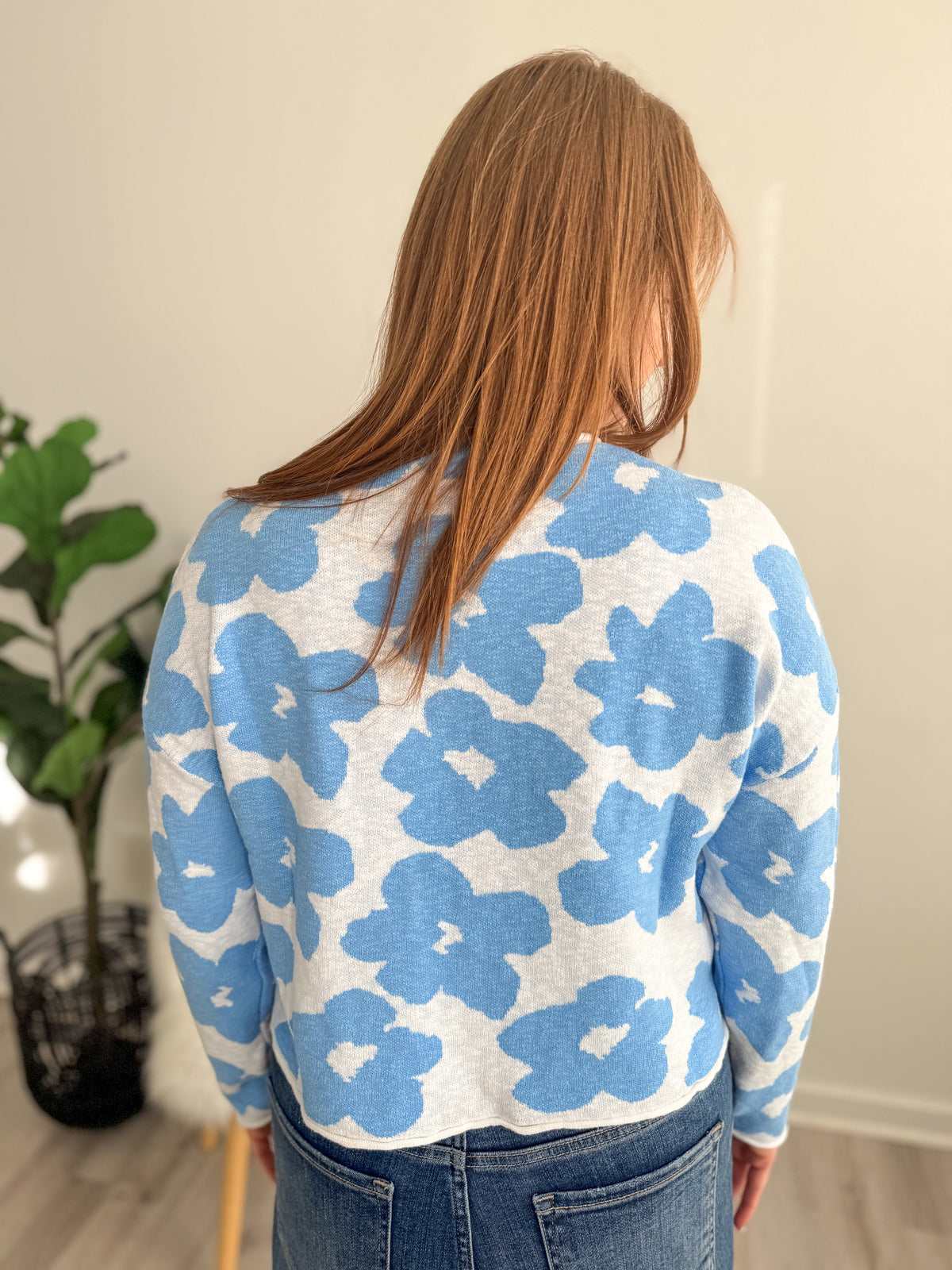 Robin Floral Sweater