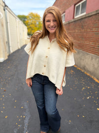 Ivory Haven Cape Cardigan