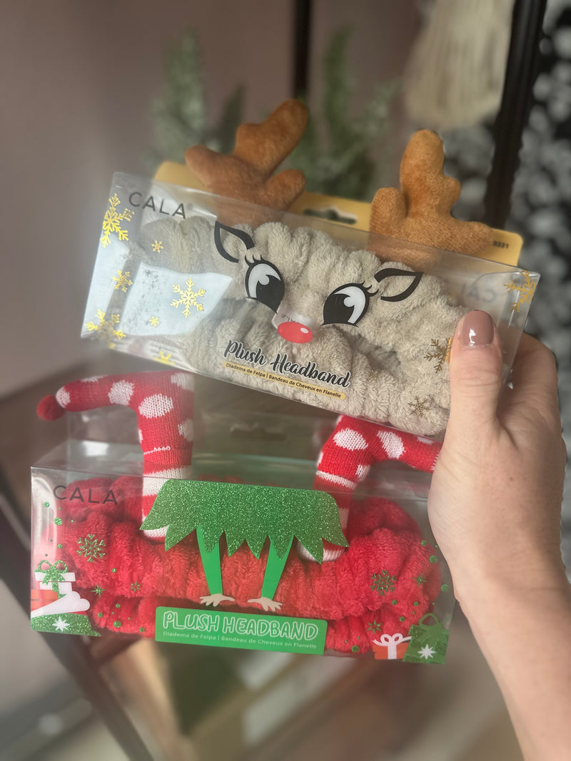 Holiday Character Towel Headbands