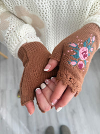 Knit Winter Gloves - Bee & Blossom