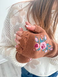 Knit Winter Gloves - Bee & Blossom