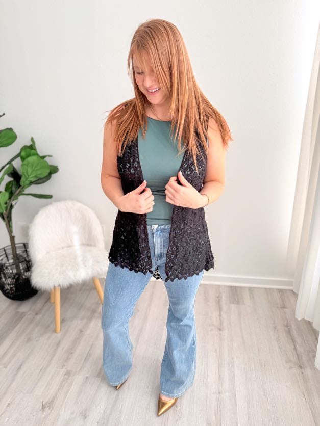 The Simplicity Sleeveless Top - Sage