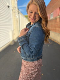 Classic Dark Wash Jean Jacket