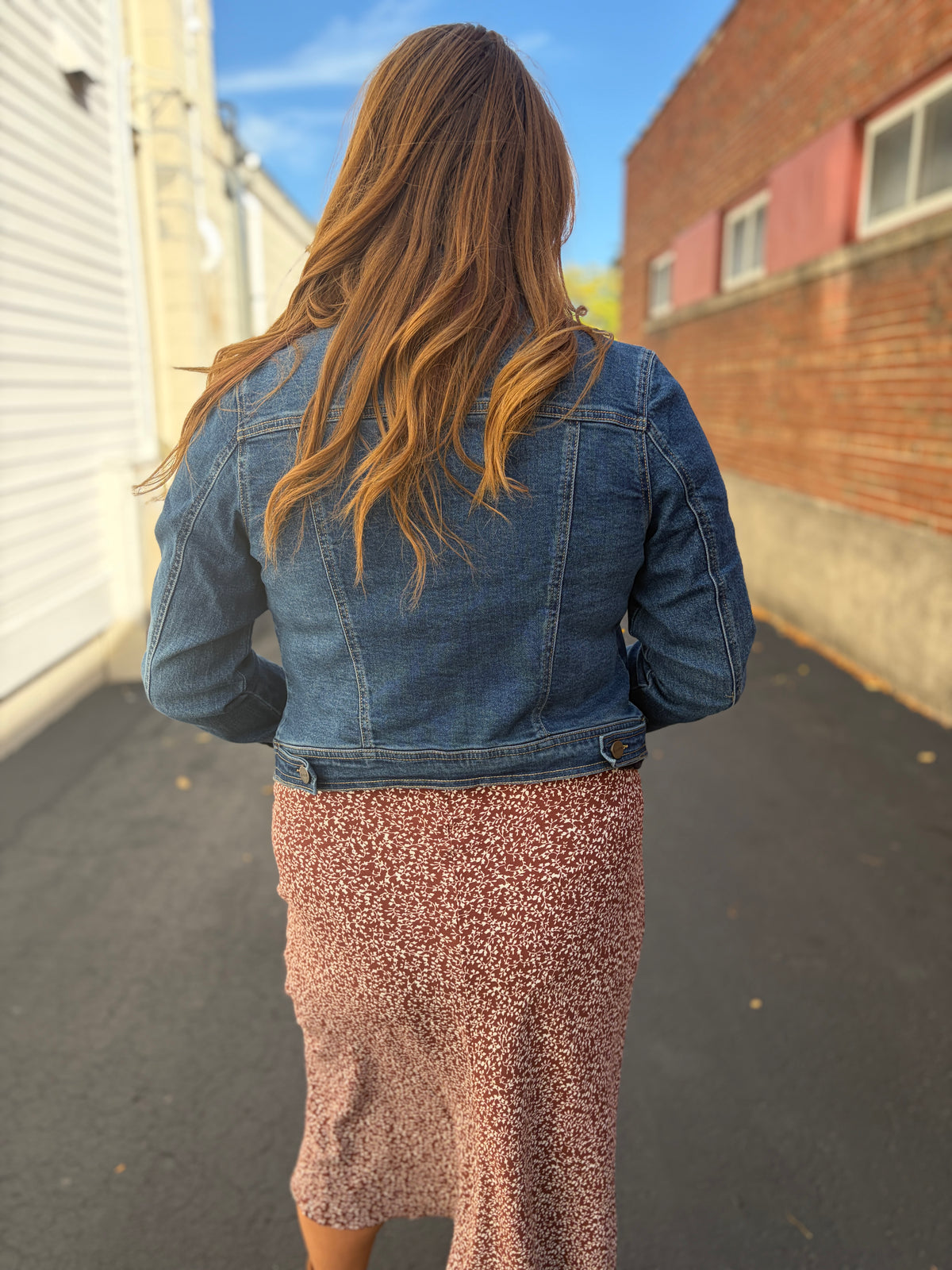 Classic Dark Wash Jean Jacket