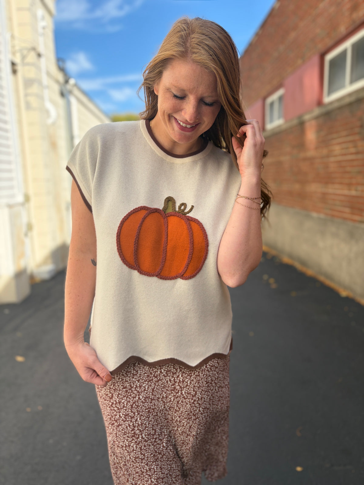 Pumpkin Patch Top