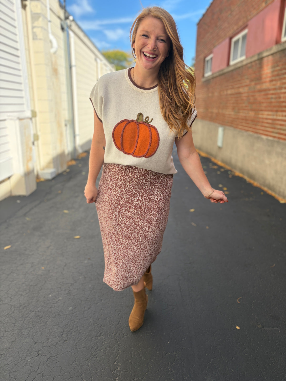 Pumpkin Patch Top