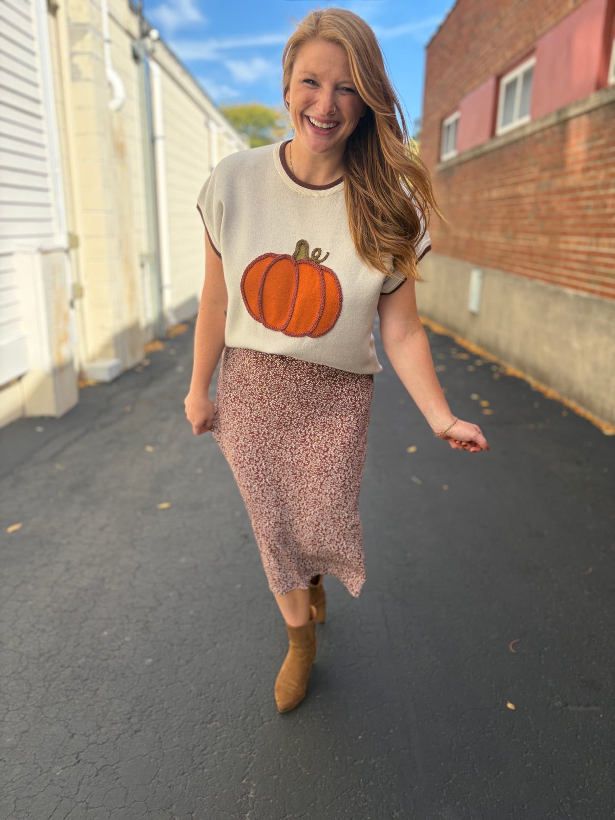 Pumpkin Patch Top