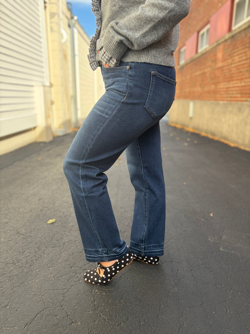 Everyday High Rise Straight Leg Jeans