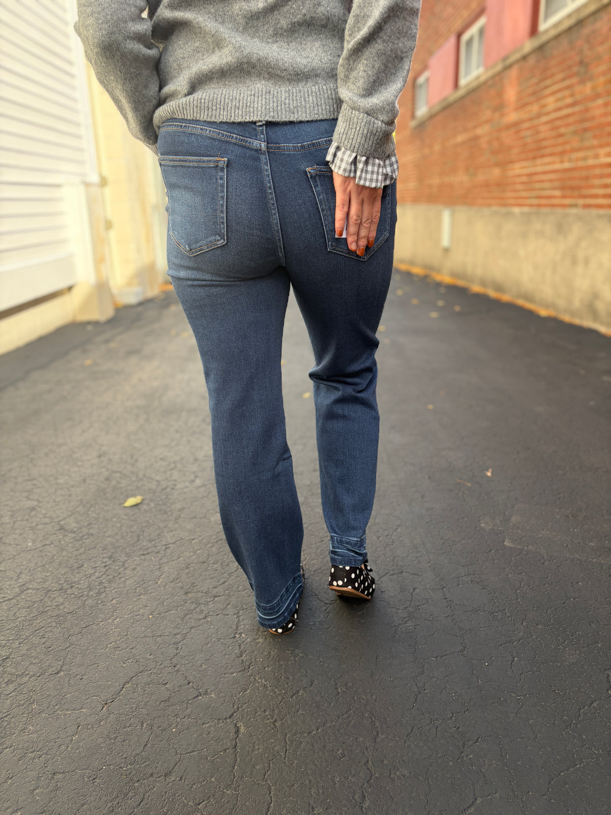 Everyday High Rise Straight Leg Jeans
