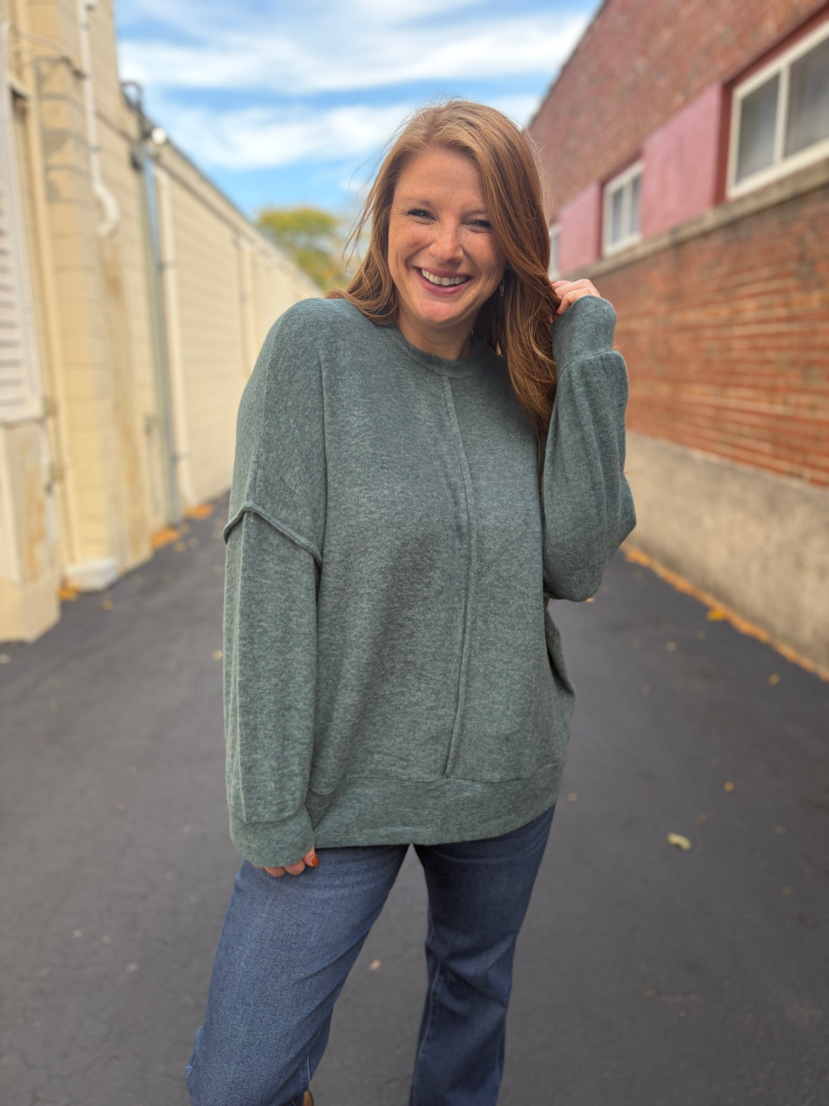 Ash Jade Cozy Top