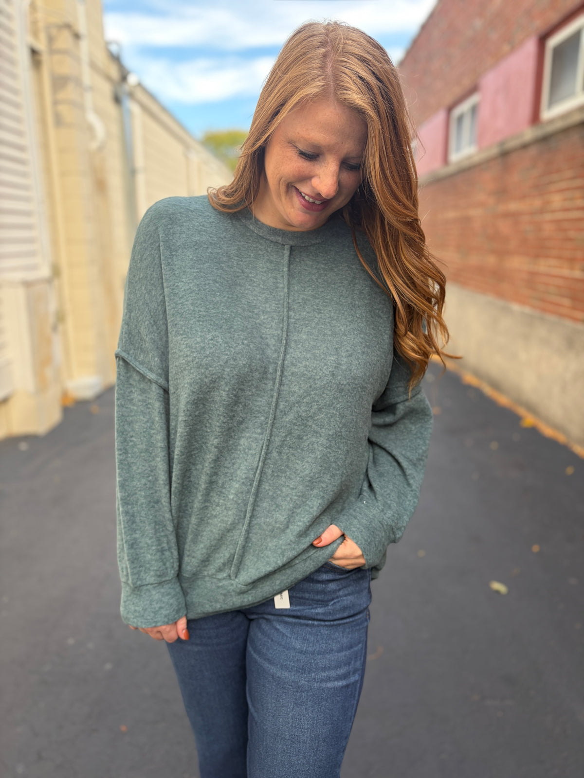 Ash Jade Cozy Top