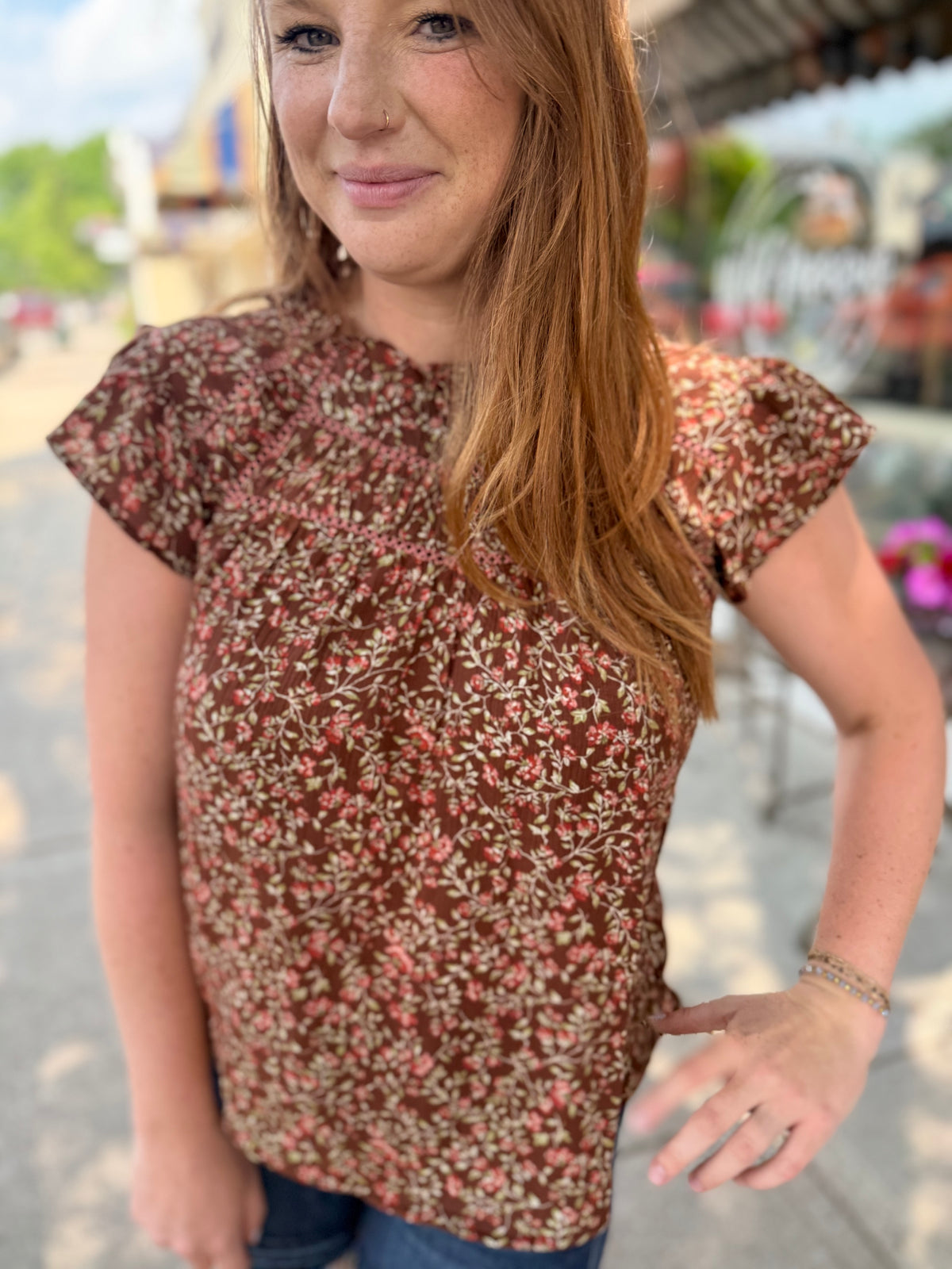 Raiden Floral Top