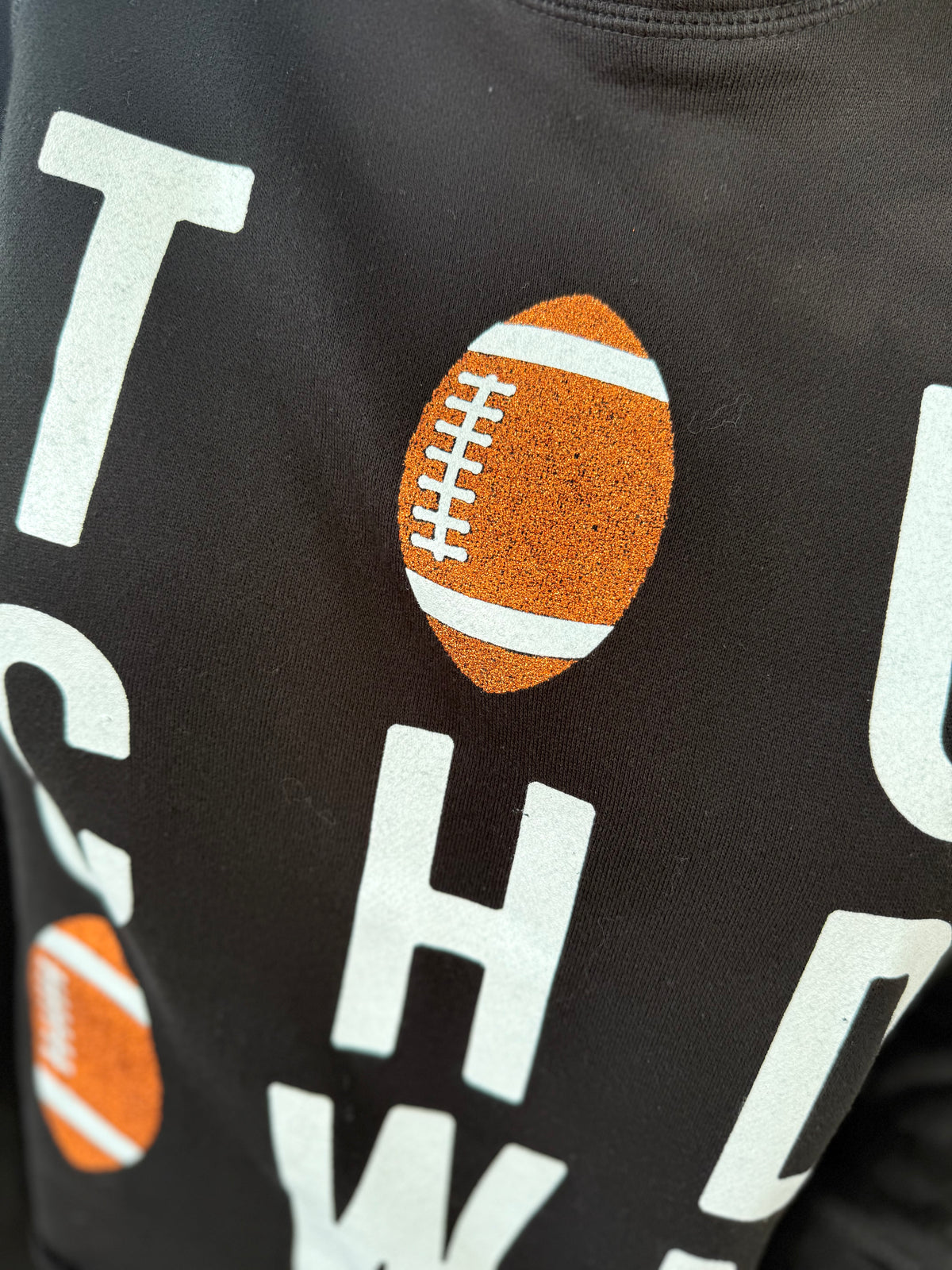 Gliz Touchdown Football Graphic Top
