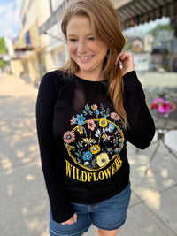 Wildflowers French Terry Pullover