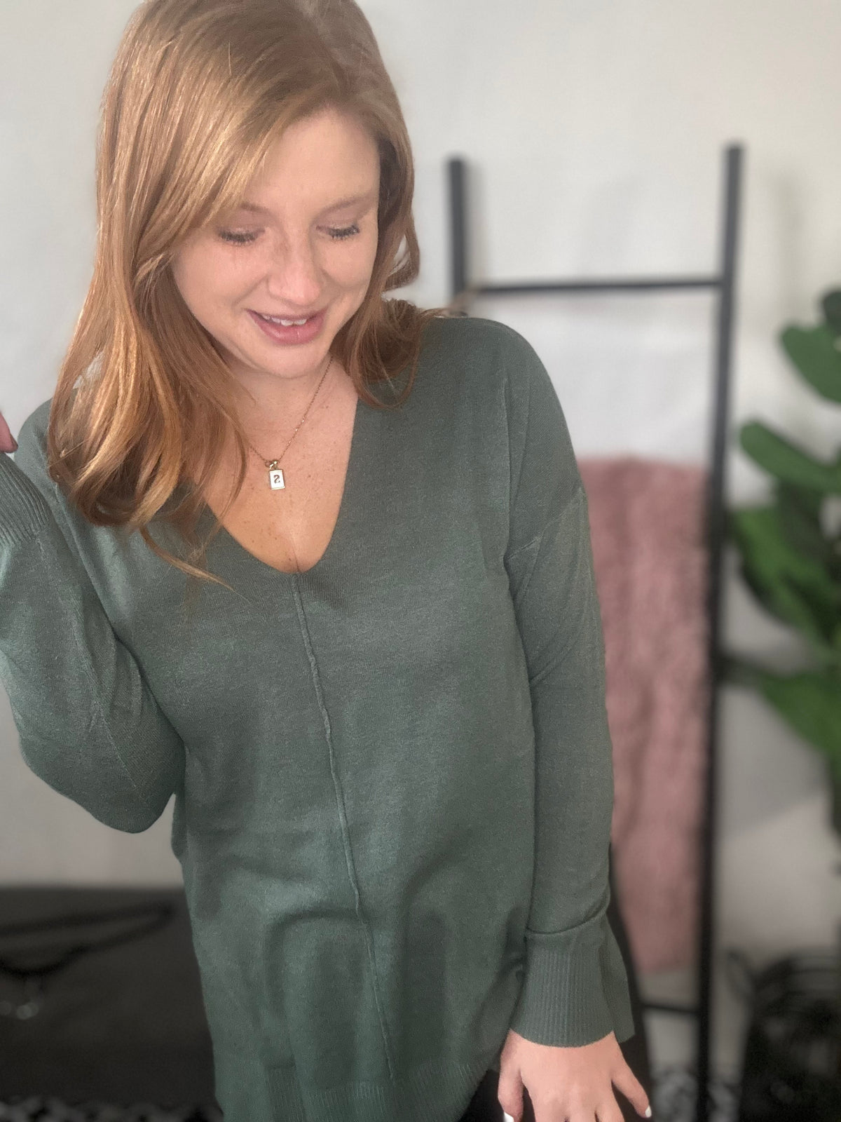 Dusty Emerald Sweater - NC