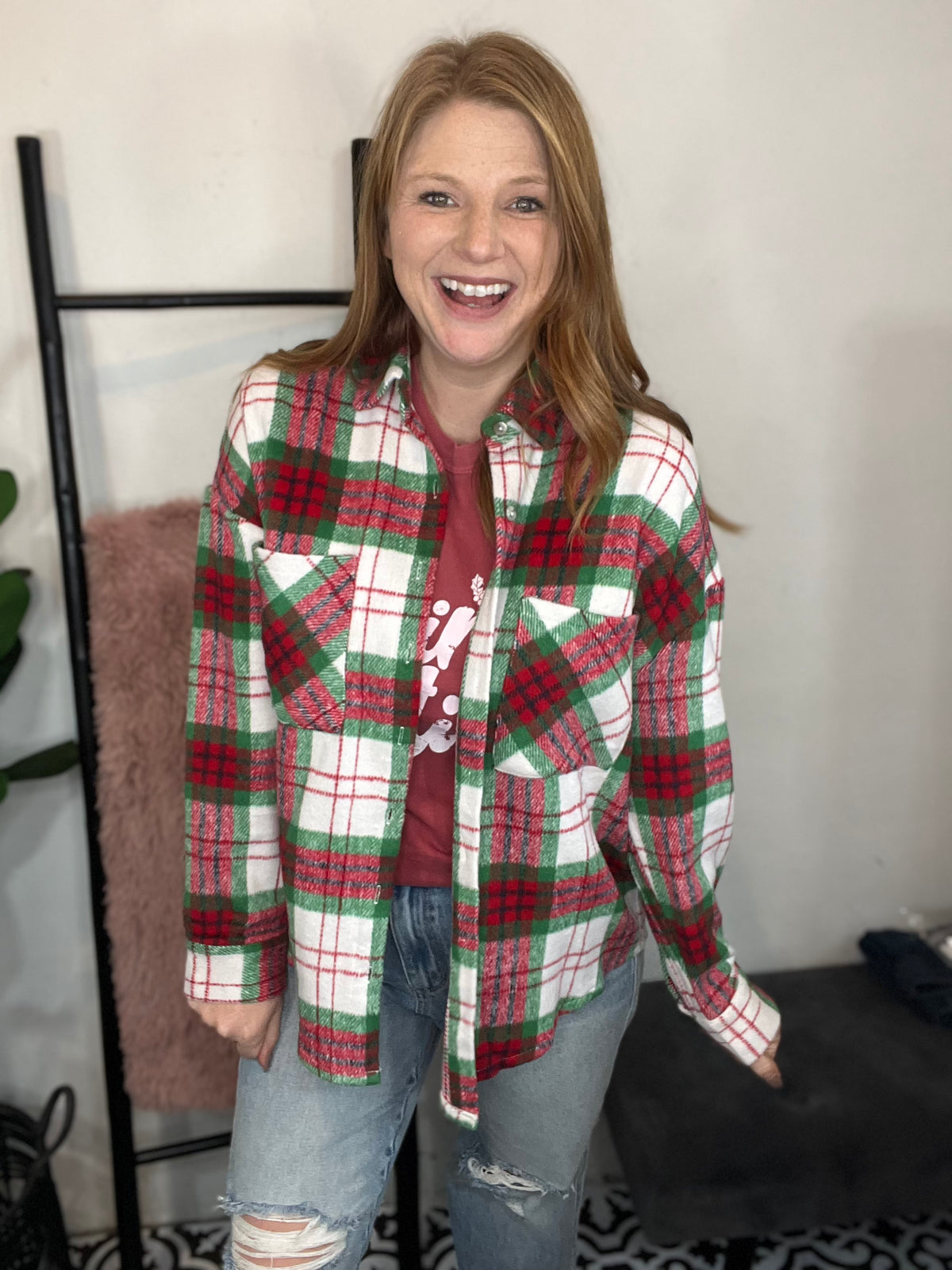 Scarlett Plaid Shacket