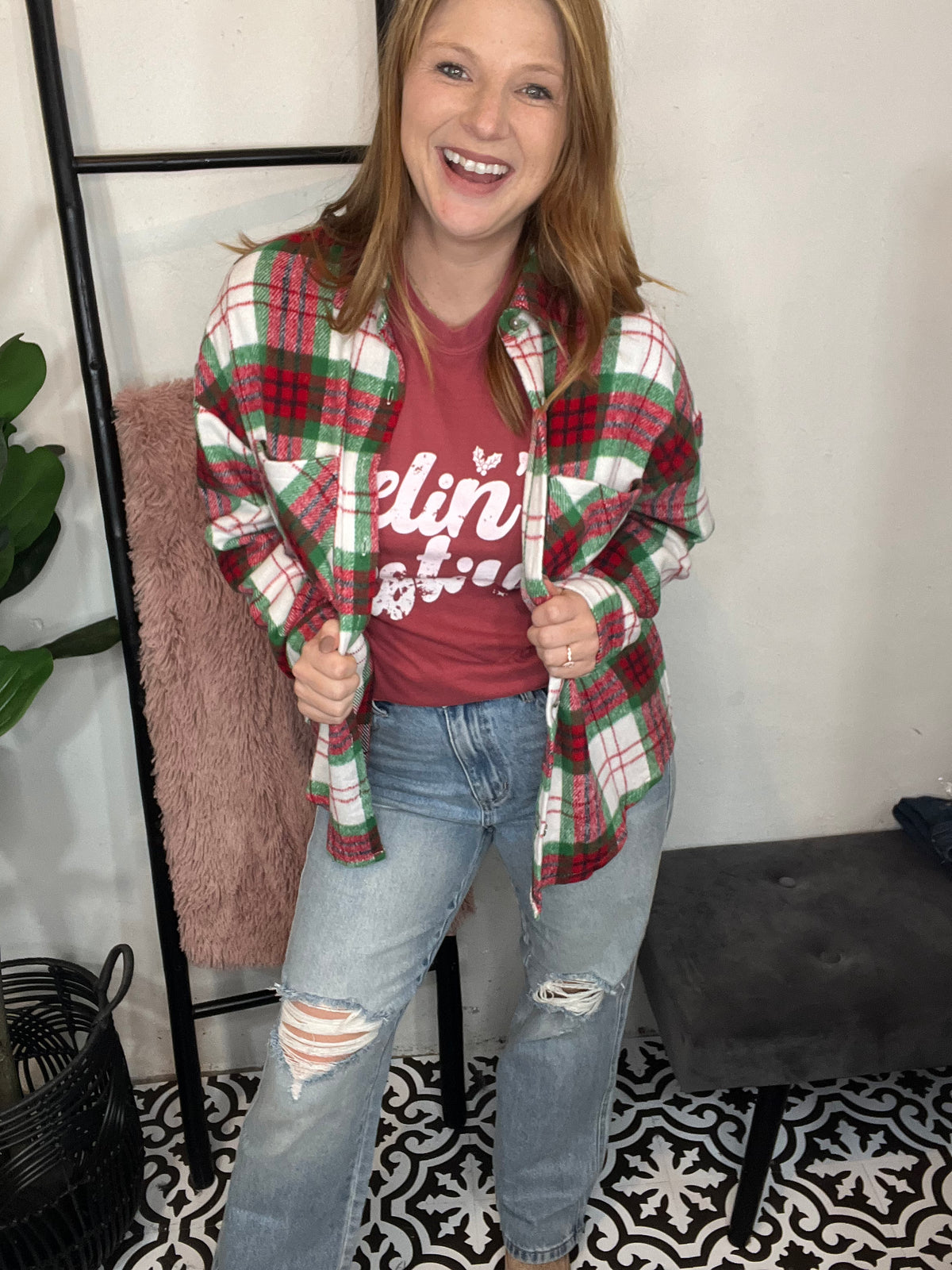 Scarlett Plaid Shacket