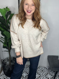 Taupe Tranquility Sweater