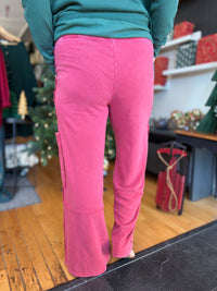 Merlot Wide Leg Pants
