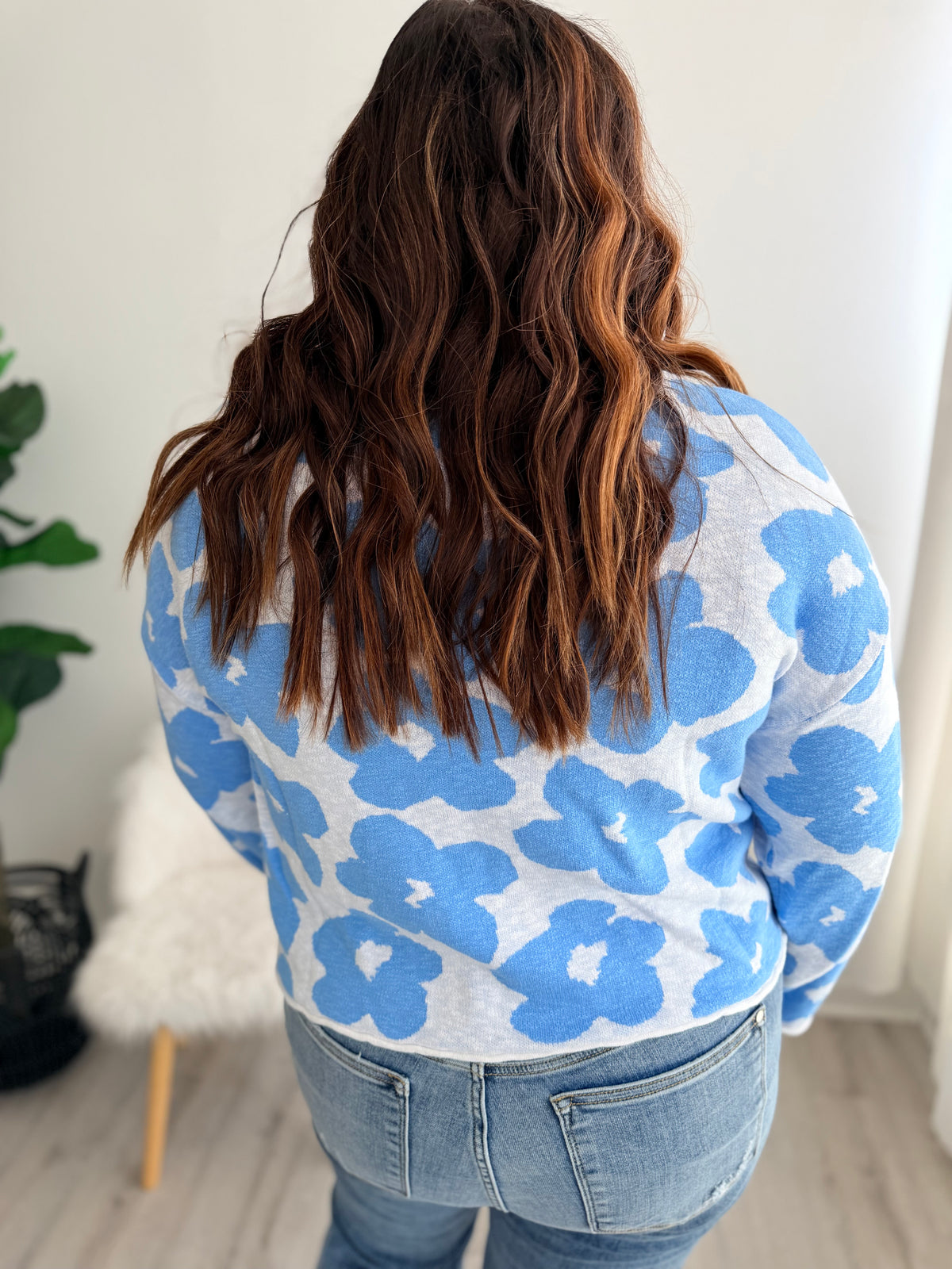 Robin Floral Sweater