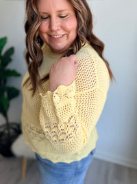 Sunbeam Scallop Knit Sweater