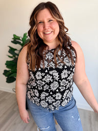 Camellia Floral Crochet Lace Top