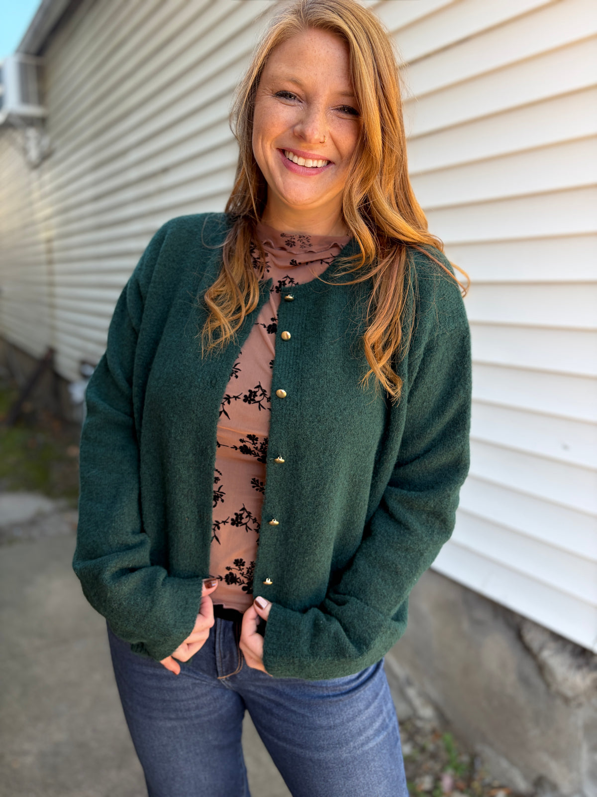 Evergreen Knit Cardigan