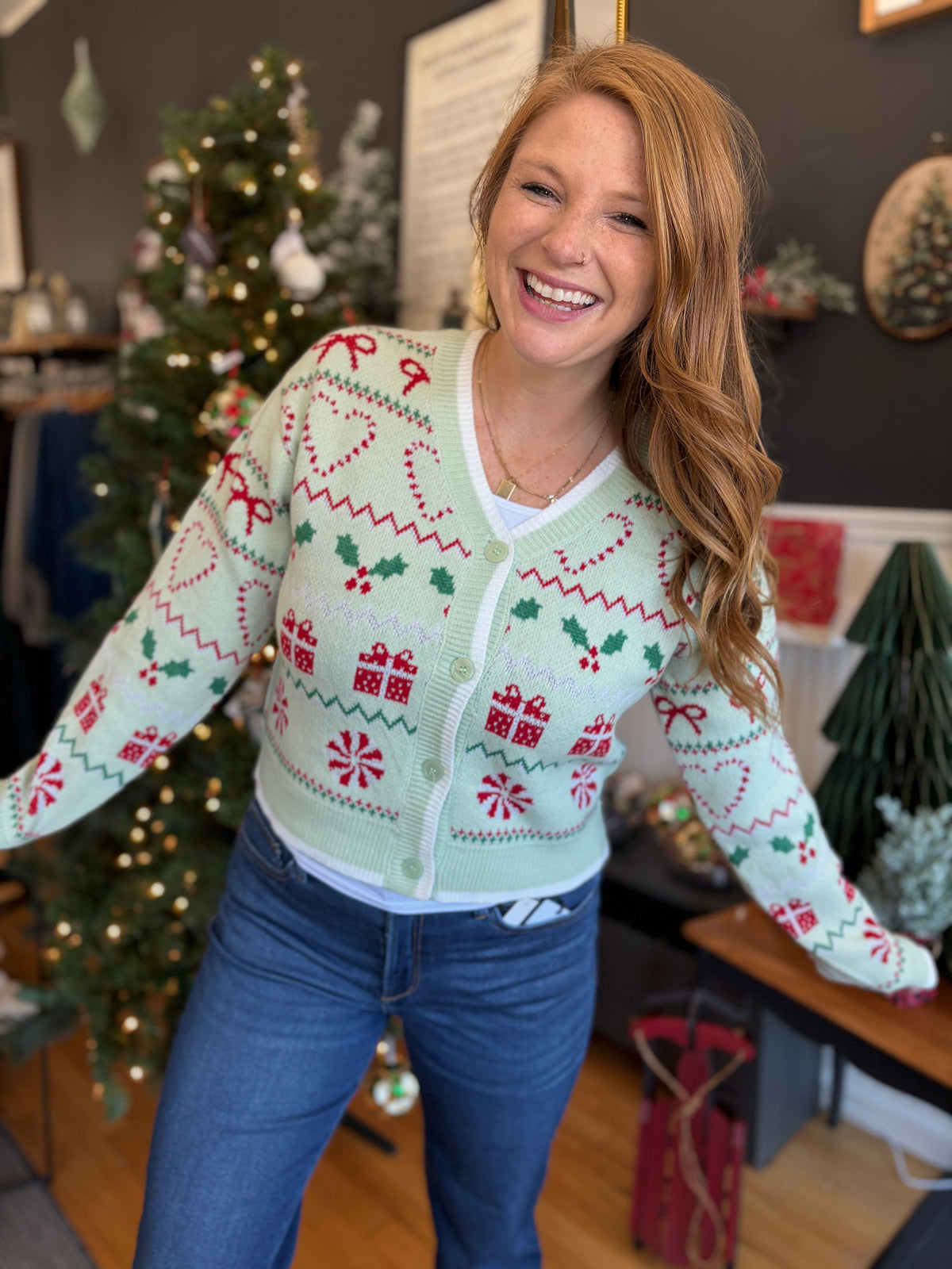 Holly Jolly Cardigan
