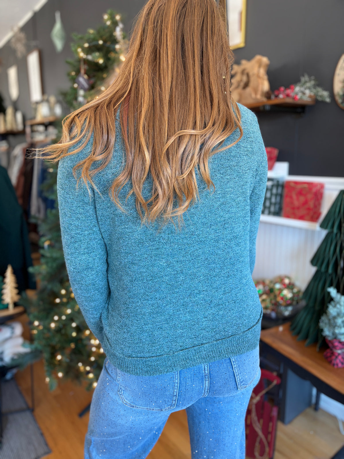 Forest Pine Sweater