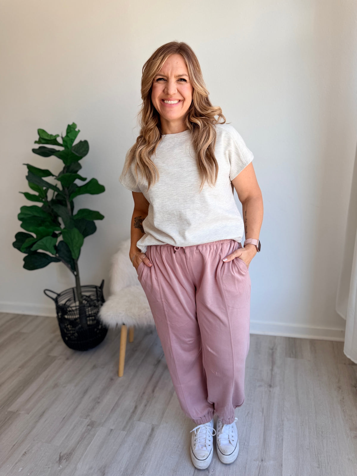 Rose Cloud Ultra Soft Joggers