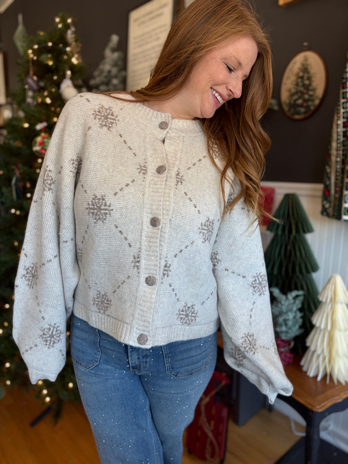 Snowflake Dreams Cardigan