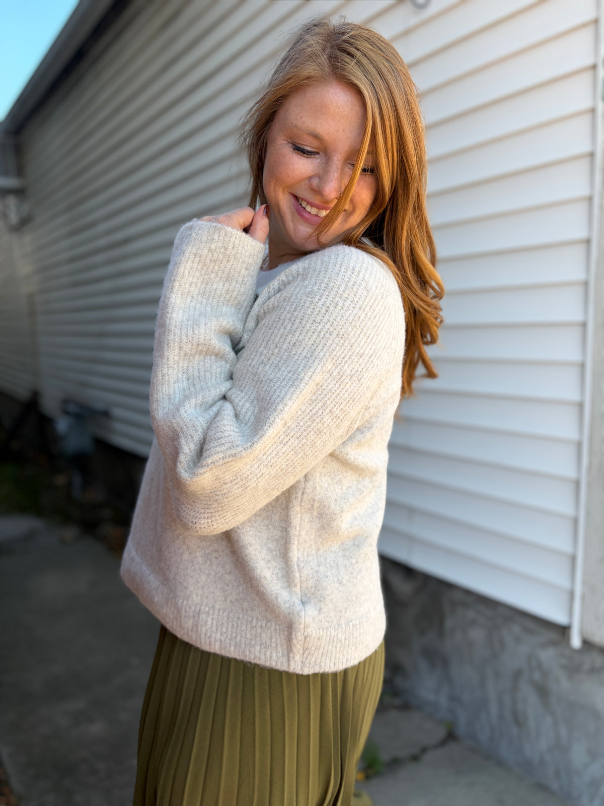 Faye Floral Embroidered Sweater