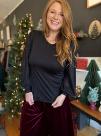 Starlight Sleeve Top