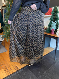 Evening Glow Maxi Skirt