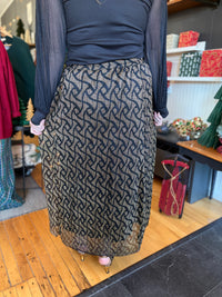 Evening Glow Maxi Skirt