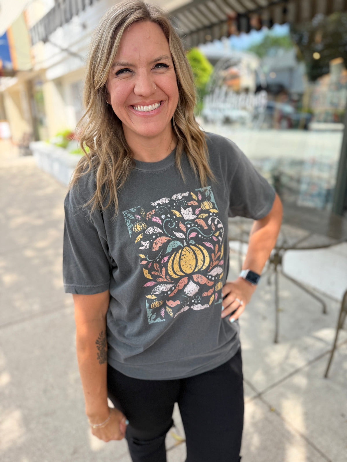 Fall Floral Graphic